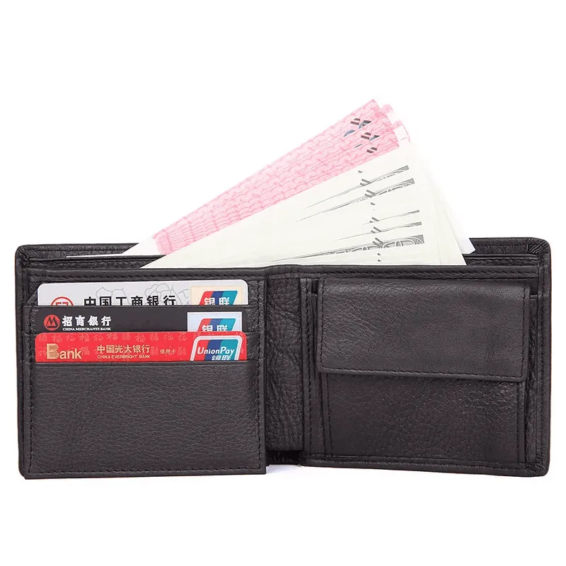 Bifold Leather Wallet for Men - Stylish & Practical