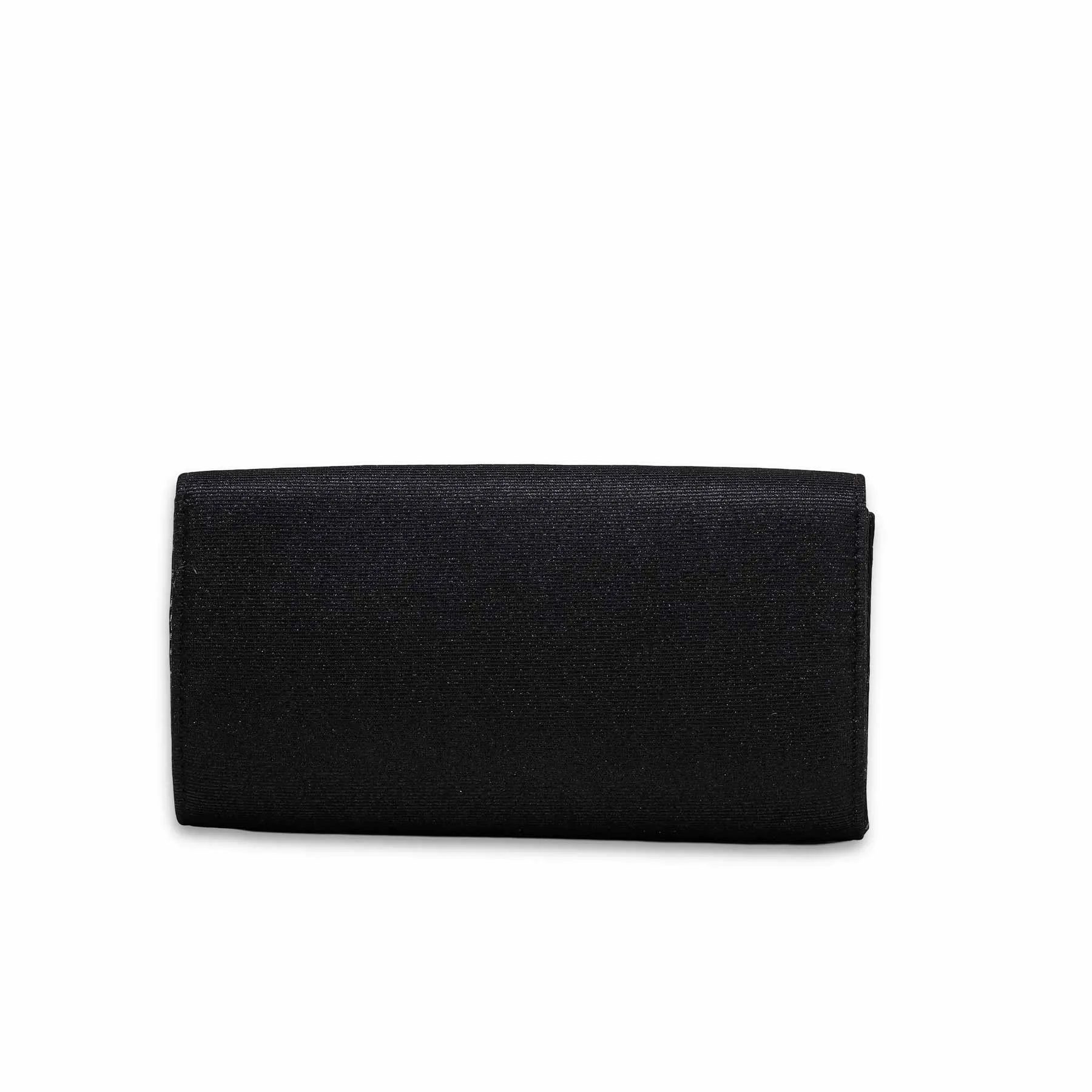 Black Fancy Clutch P15350