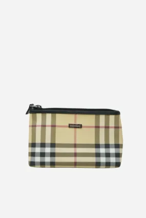 Burberry Printed Canvas Clutch Bag