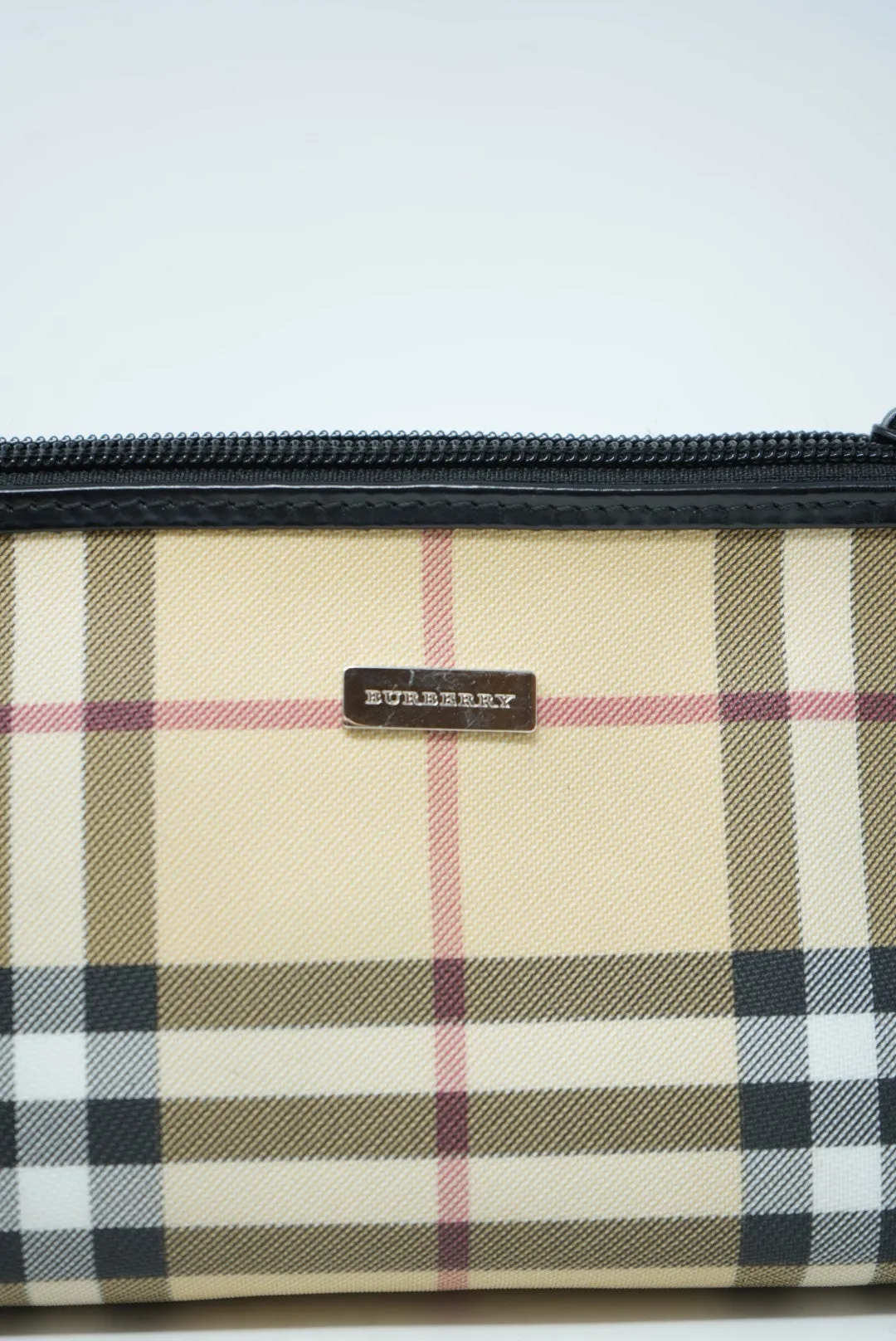 Burberry Printed Canvas Clutch Bag