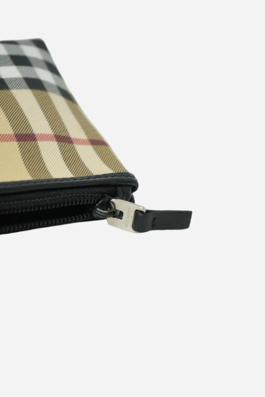 Burberry Printed Canvas Clutch Bag