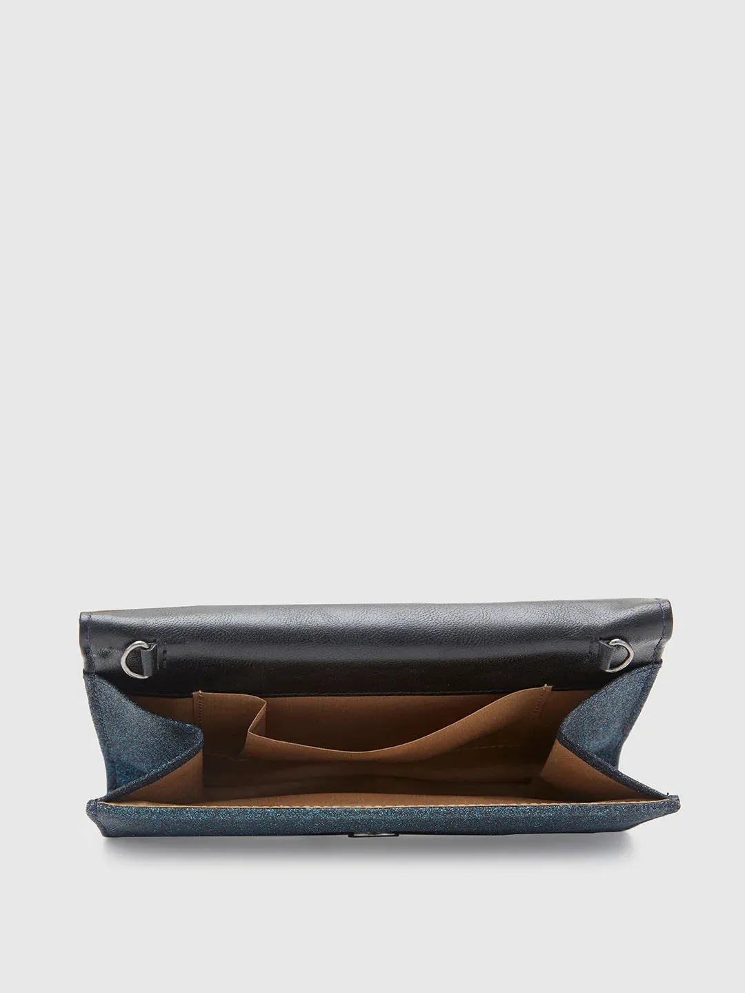 Caprese Junie Flapover Clutch Medium Navy