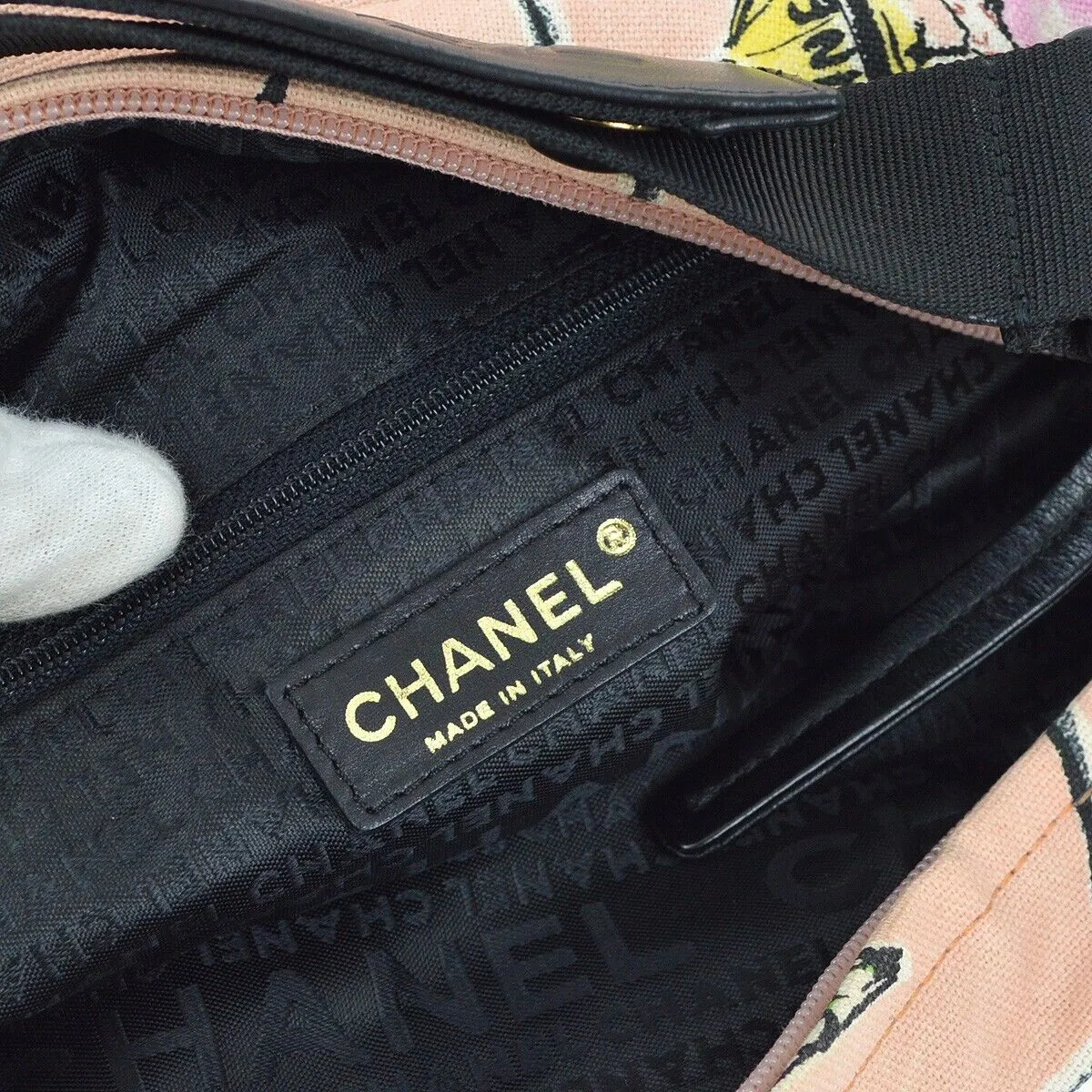 Chanel Pink Parfait Print Handbag