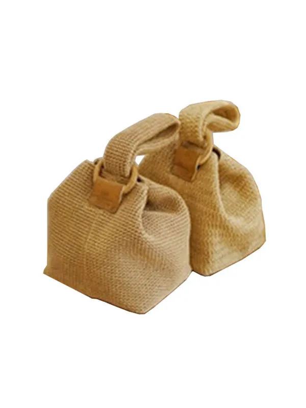 Chicmy-Casual Simple Weave Handbag