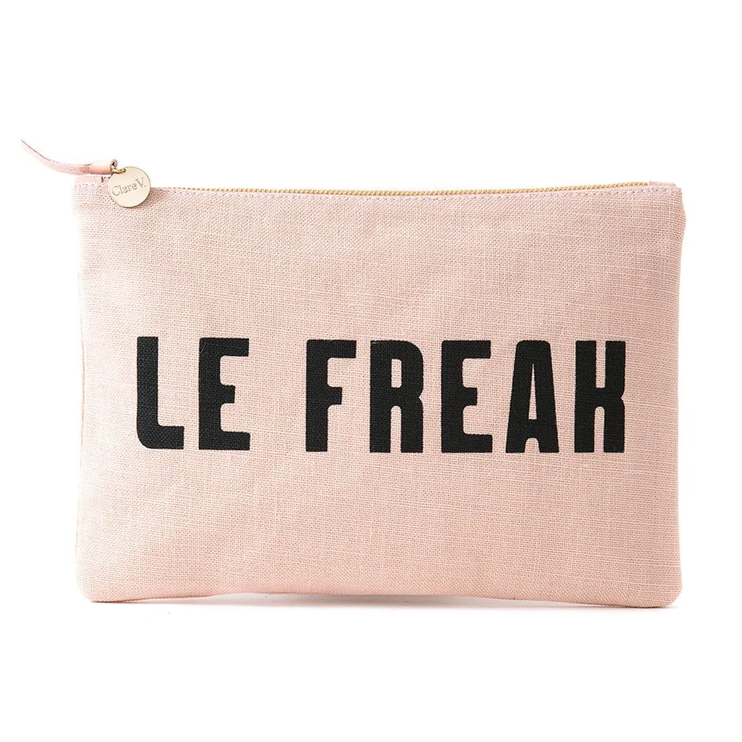 Clare V. Blush Le Freak Clutch