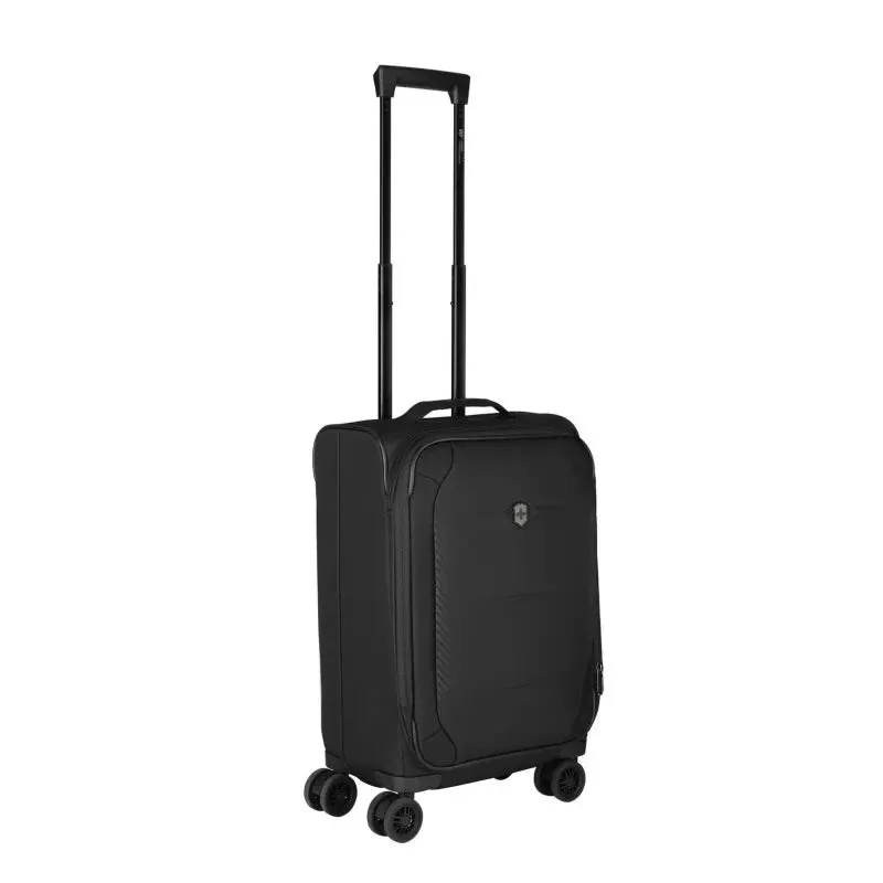 Crosslight Frequent Flyer Softside Carry-On Luggage Black