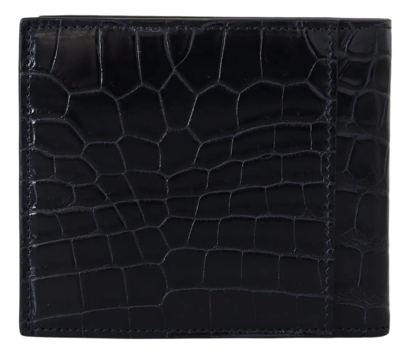 Dolce & Gabbana Elegant Exotic Leather Bifold Wallet