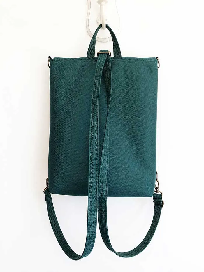 Emerald Green Vegan Sustainable Backpack