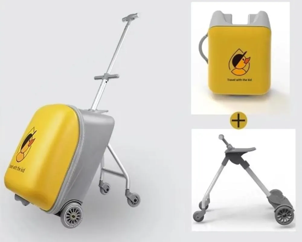 Family Travel Trolley: Smart & Portable Luggage