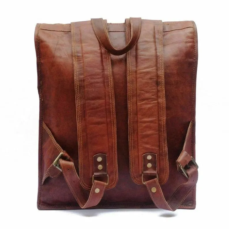 Genuine Leather Backpack