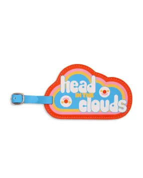 Getaway Shaped Luggage Tag - Head in the Clouds