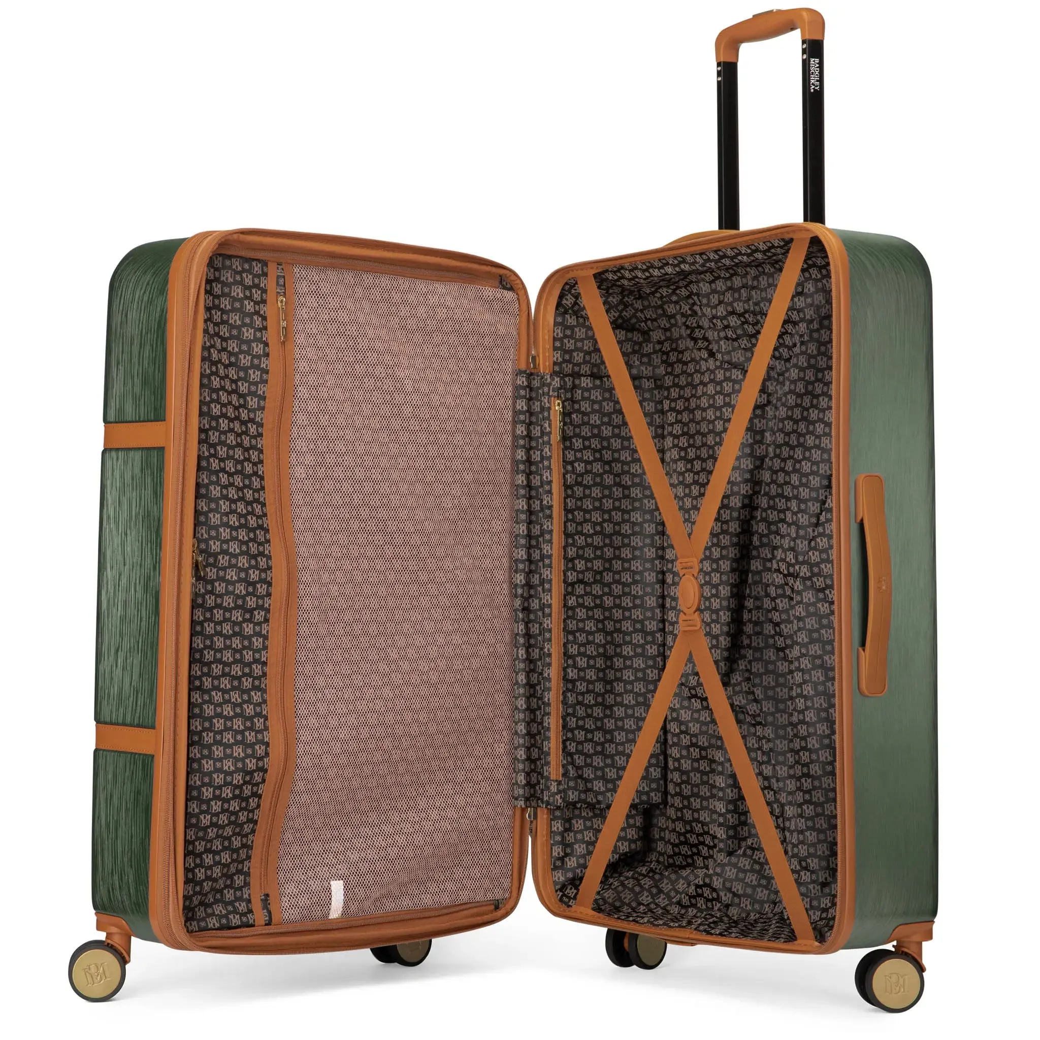 Grace 3 Piece Expandable Retro Luggage Set