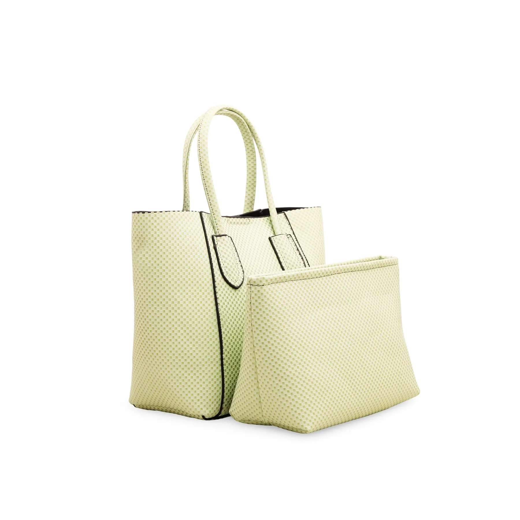 Green Causal Hand Bag P55546