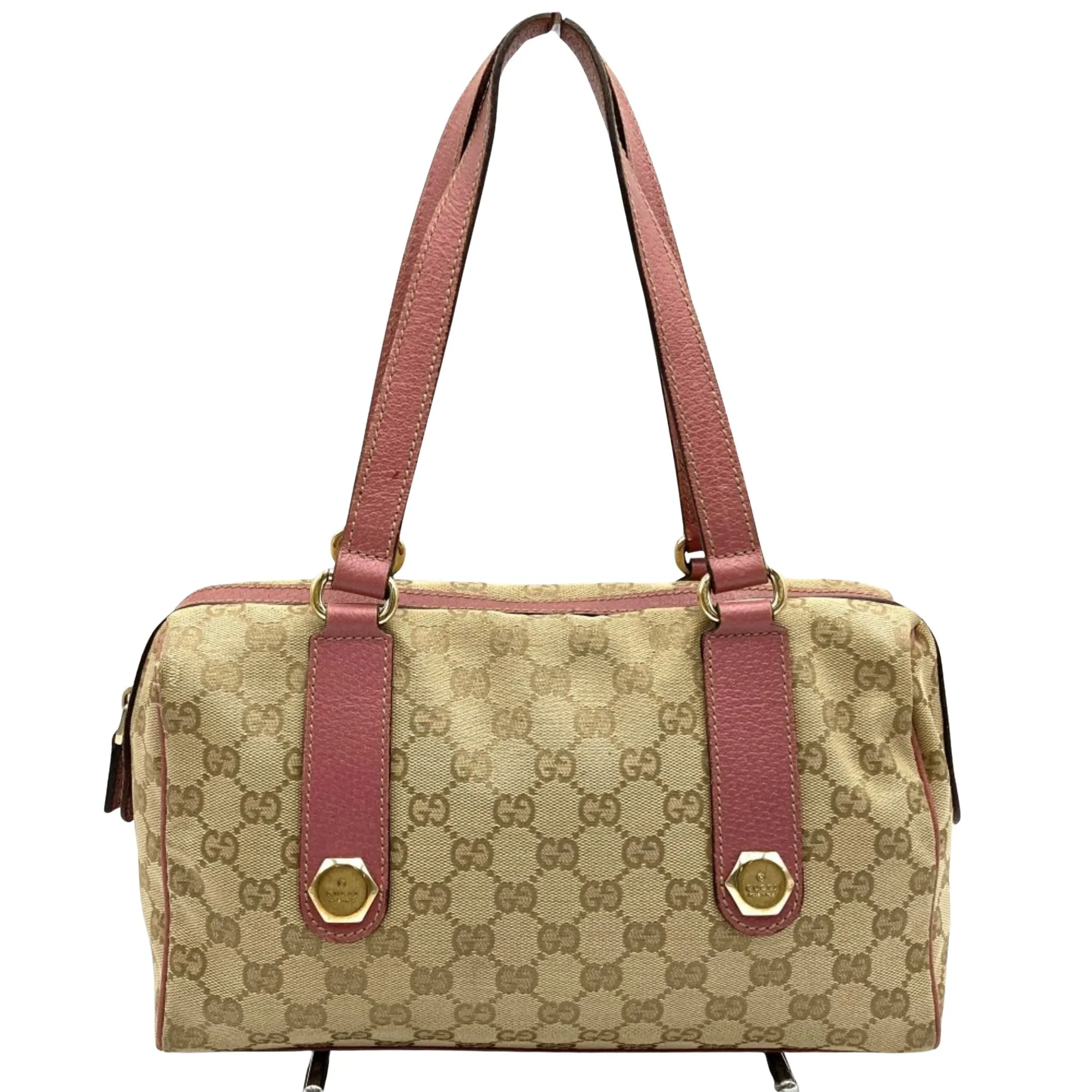 GUCCI Canvas Charmy Handbag Purse