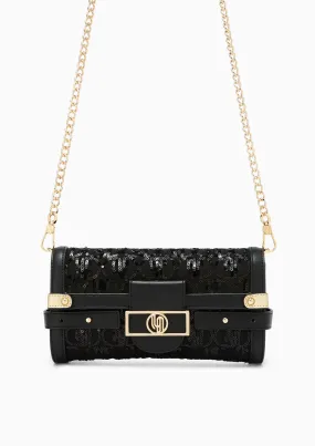 Halsay Infinite Crossbody Clutch Black