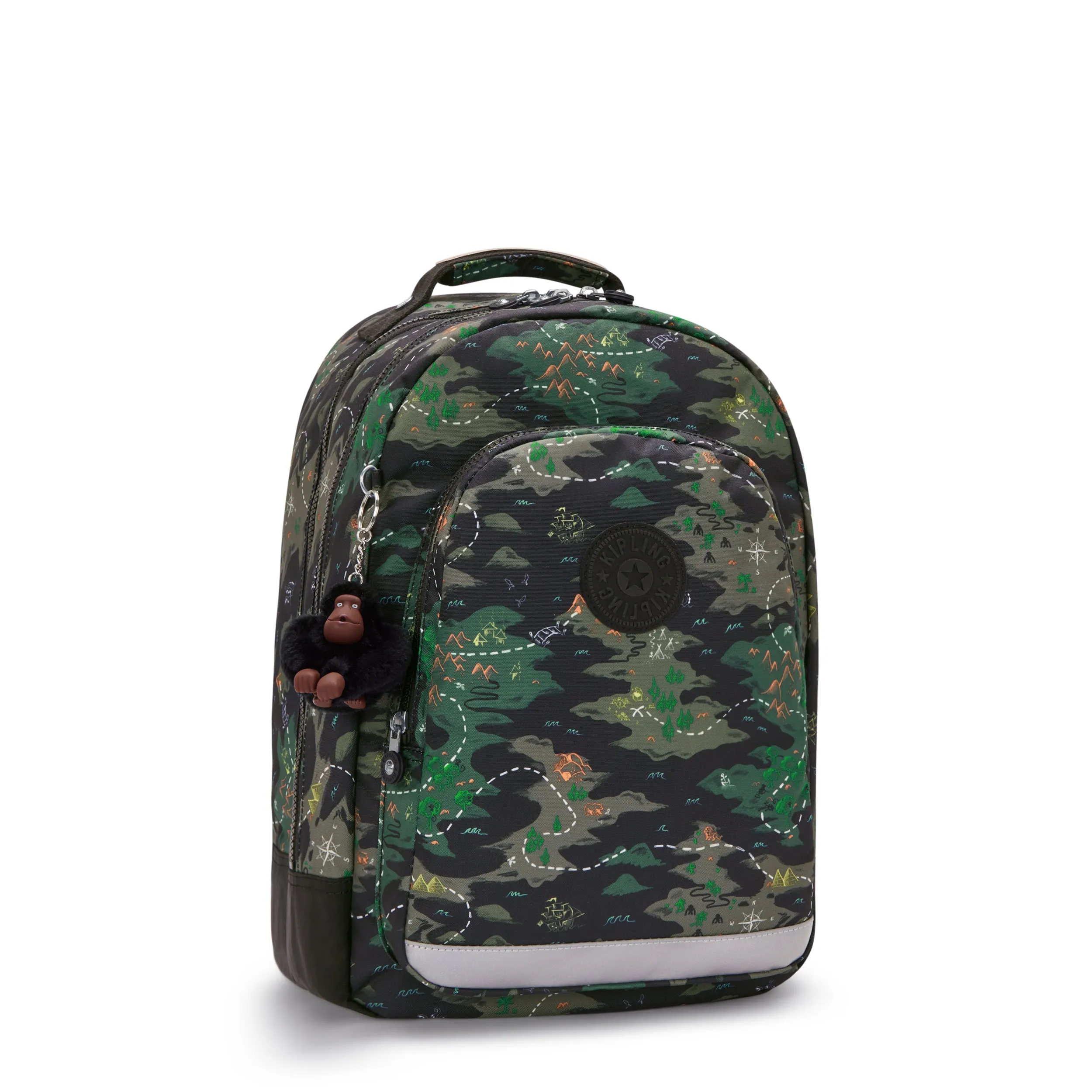 KIPLING Class Room Camo Treasure Large backpack (with laptop protection) I7090-3PB