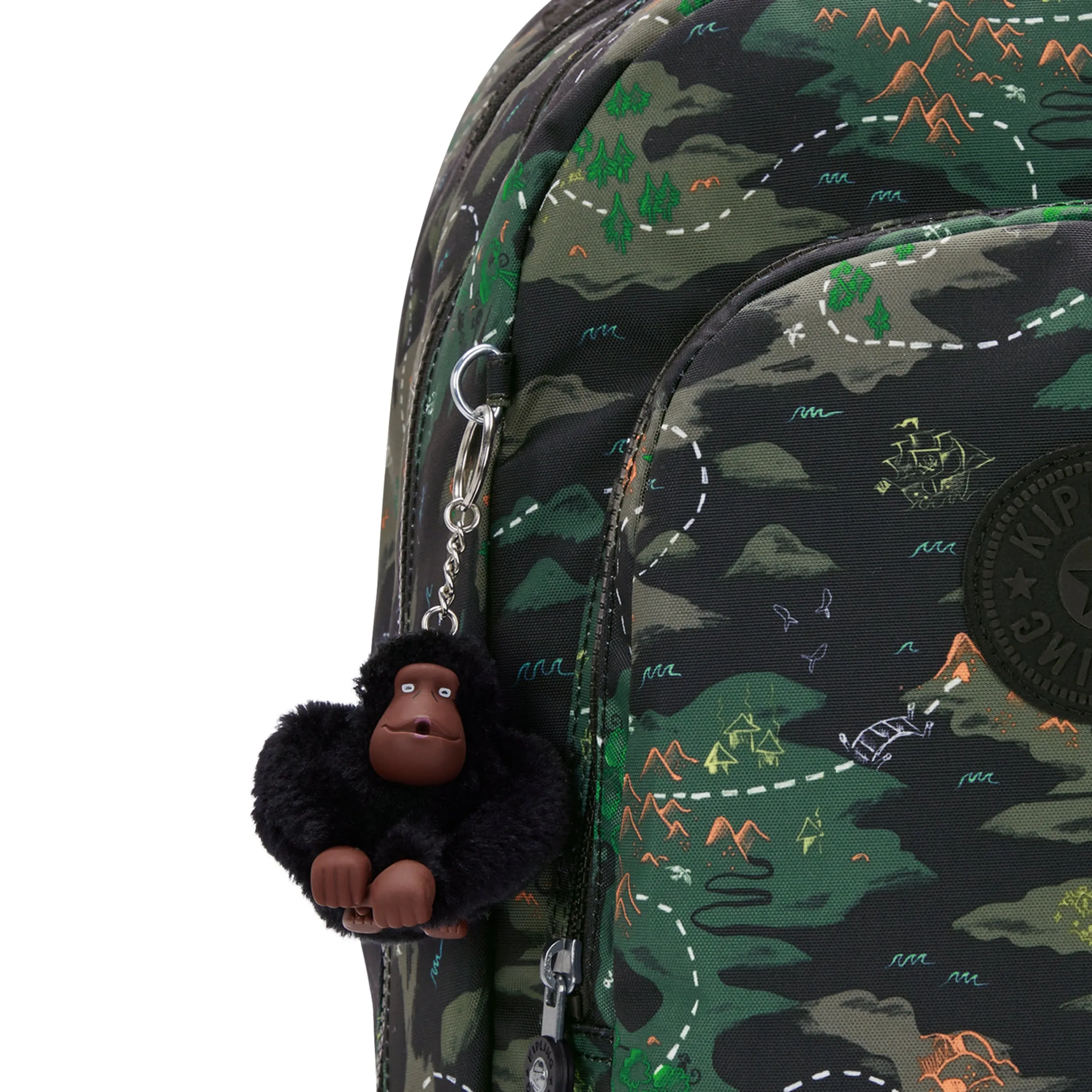 KIPLING Class Room Camo Treasure Large backpack (with laptop protection) I7090-3PB