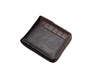 Leather Men Wallet - Stylish Minimalist Fashion Wallet- MCW009