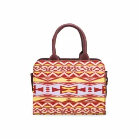 Maroon Casual Hand Bag P56125