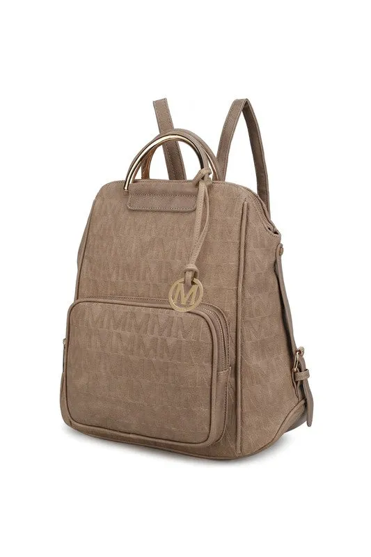 MKF Torra Milan Signature Trendy Backpack by Mia