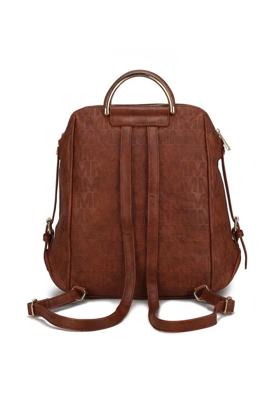 MKF Torra Milan Signature Trendy Backpack by Mia