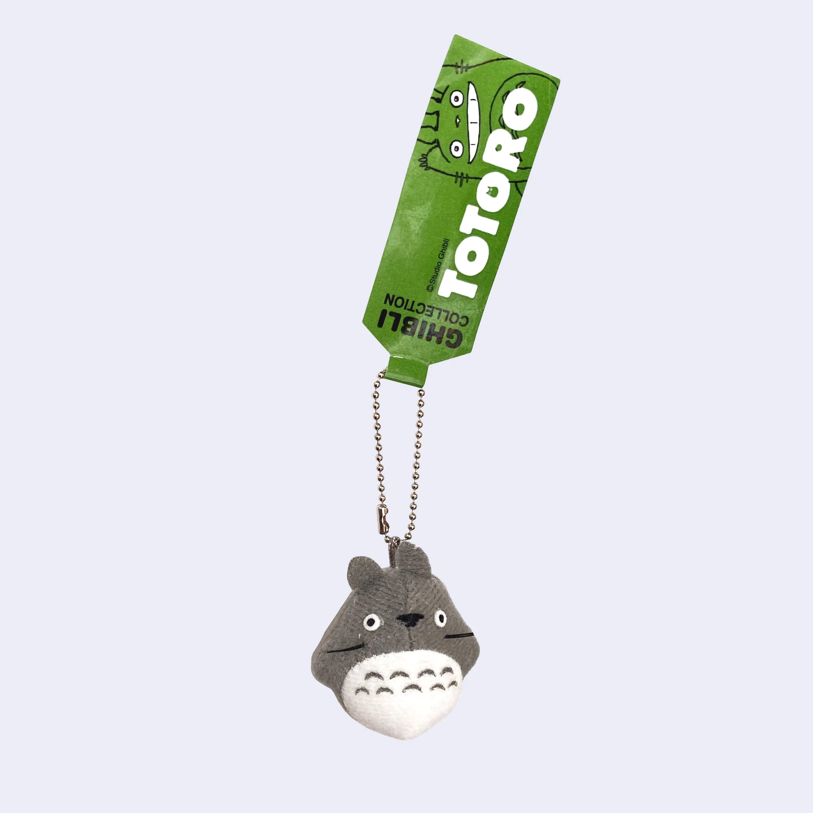 My Neighbor Totoro - Totoro Plush Charm Keychain (Gray)