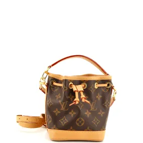 Noe NM Handbag Monogram Canvas Nano