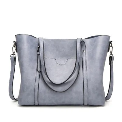 Oil wax Women's Leather Handbags