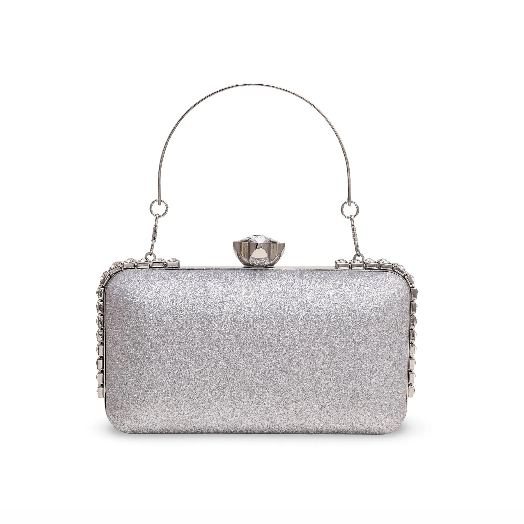 Silver Bridal Clutch P15563