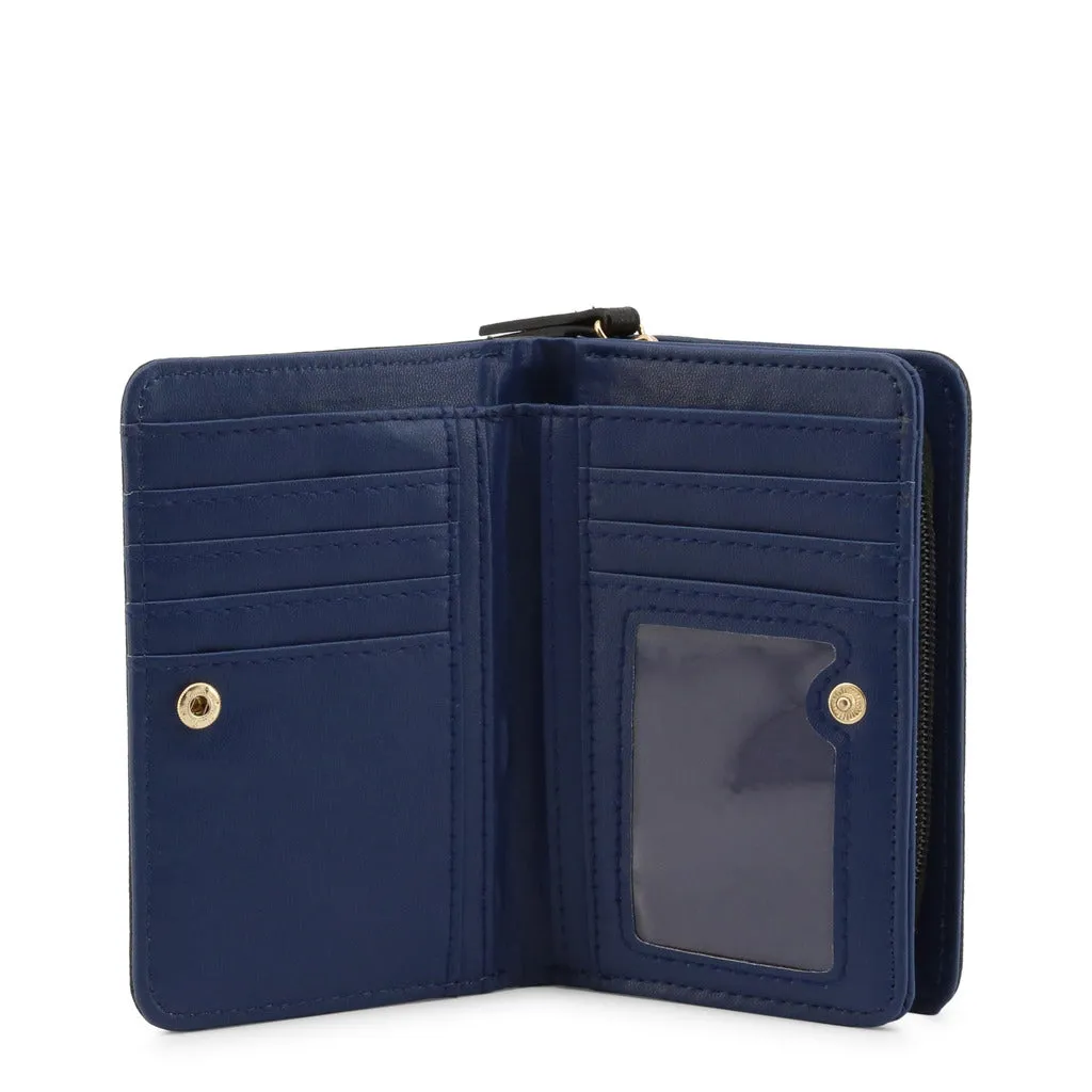 Spring/Summer Stylish Wallet with Metallic Fastening