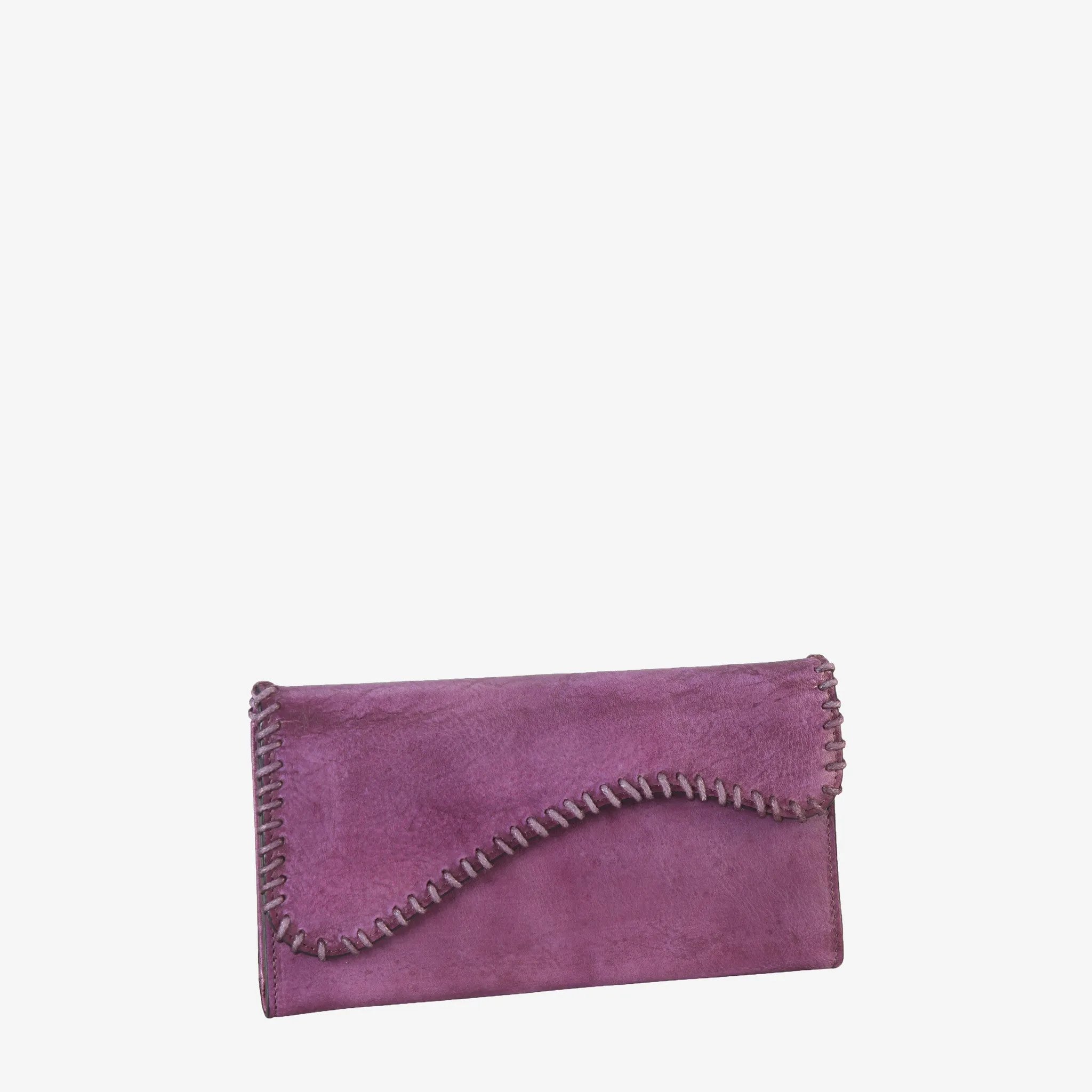 Stylish Treaded Side Leather Wallet