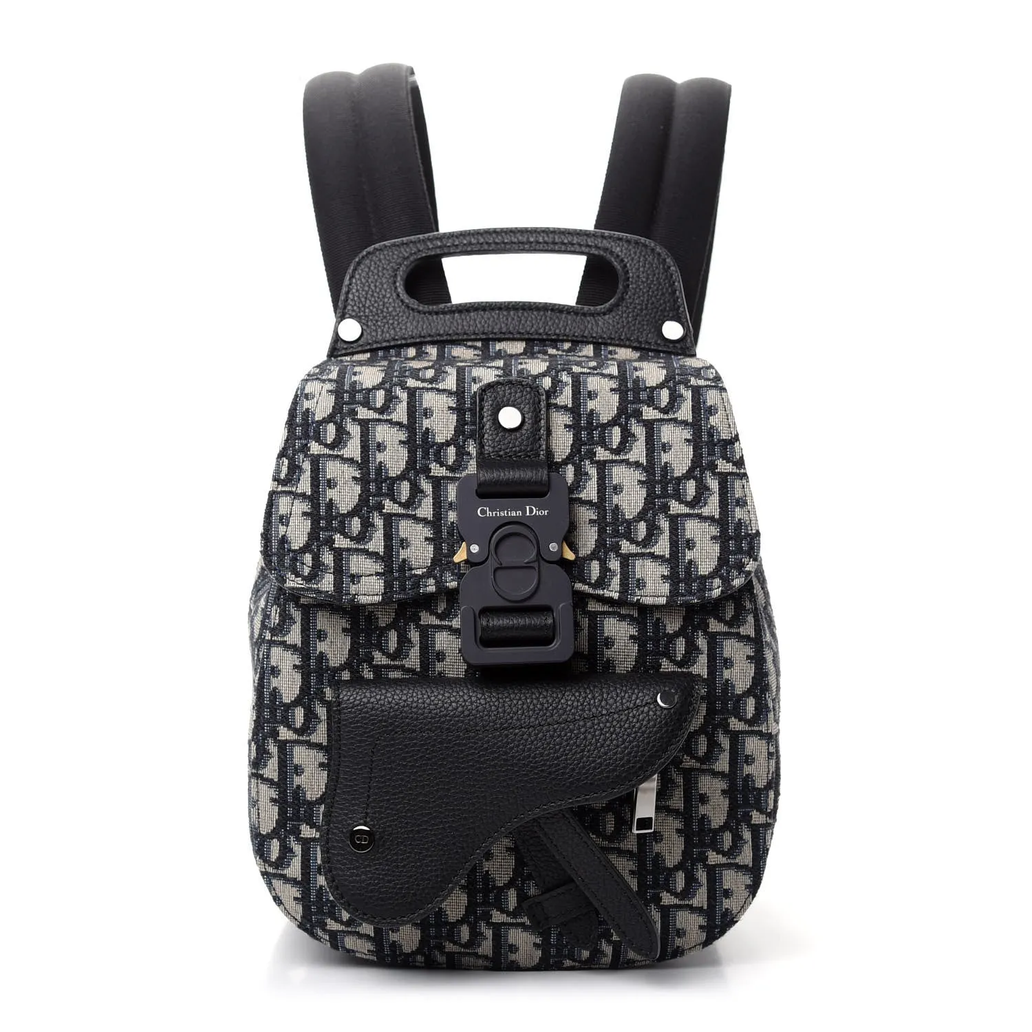 Trendy Inspired Dior Gallop Sling Oblique Grained Calfskin Backpack