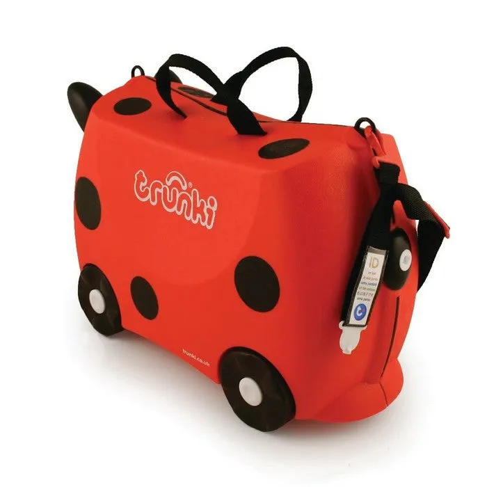 Trunki Ride-on Luggage - Harley Ladybug