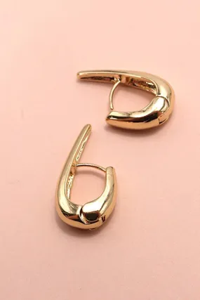 Ulysses Clutch Huggie Earrings