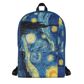 Van Gogh Inspired Starry Night Art Backpack