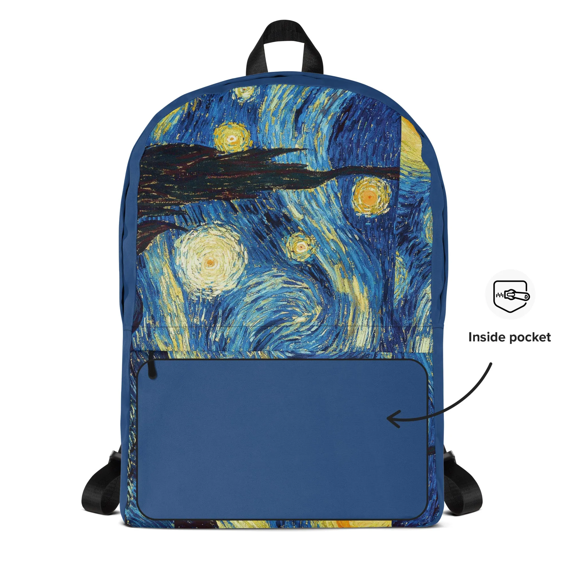 Van Gogh Inspired Starry Night Art Backpack