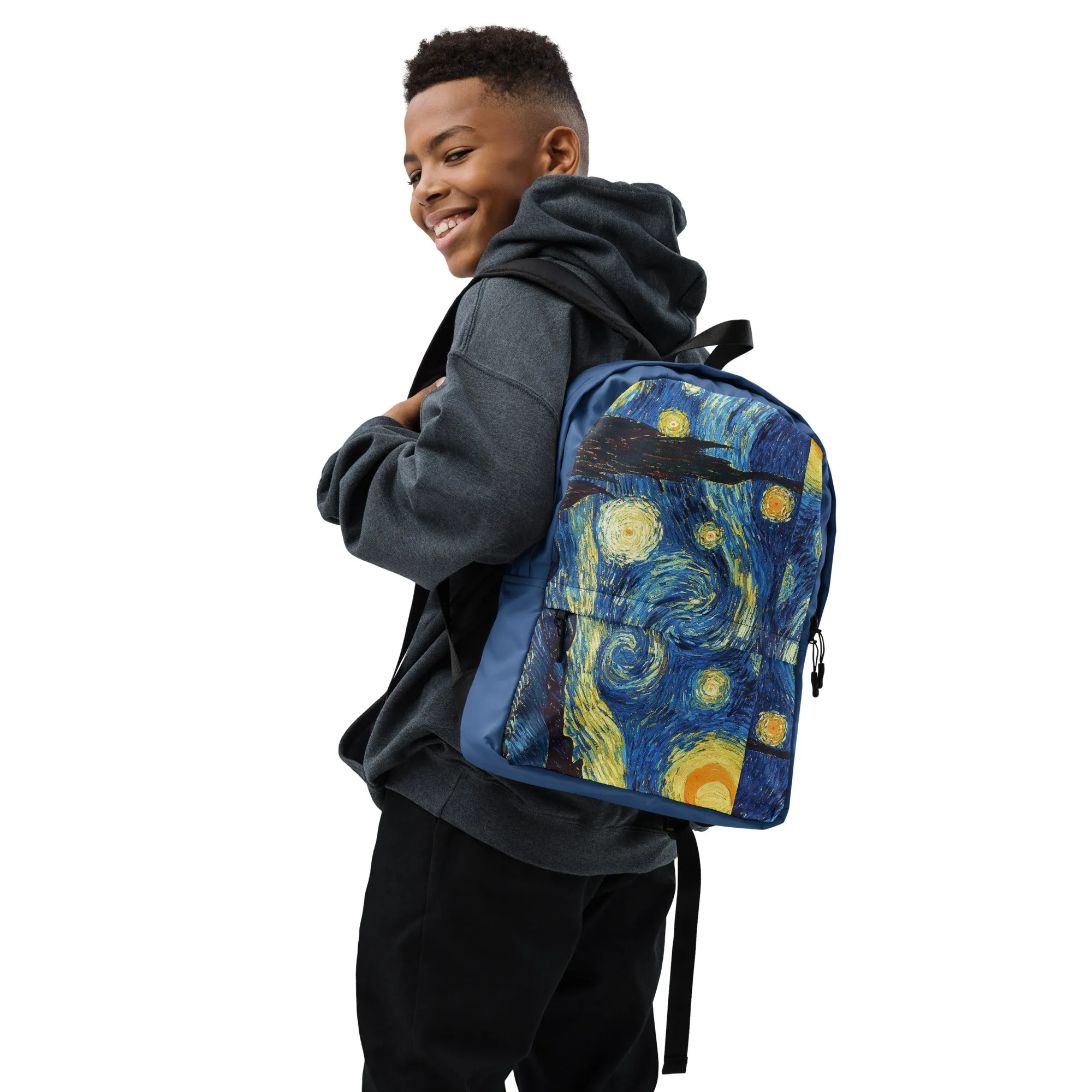 Van Gogh Inspired Starry Night Art Backpack