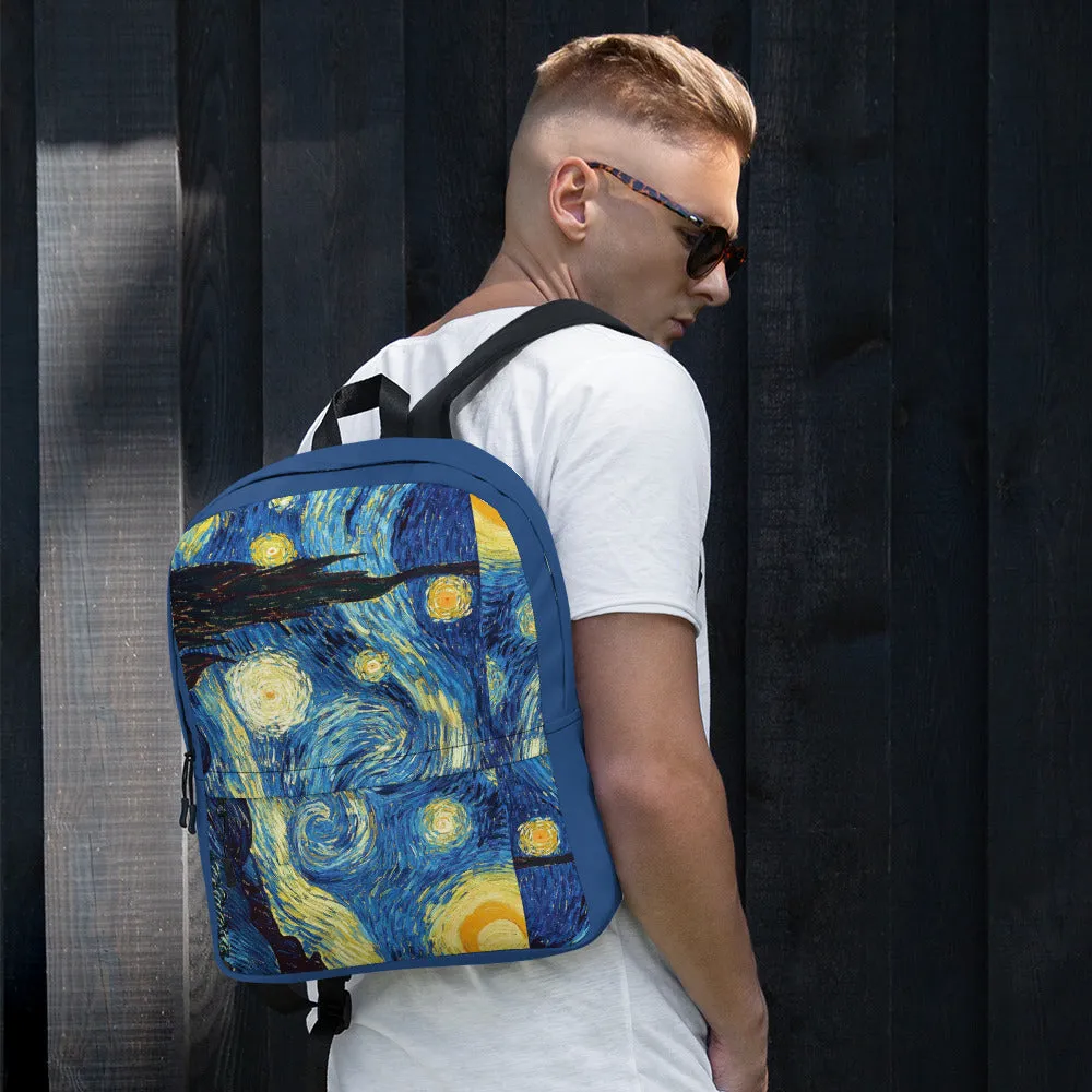 Van Gogh Inspired Starry Night Art Backpack