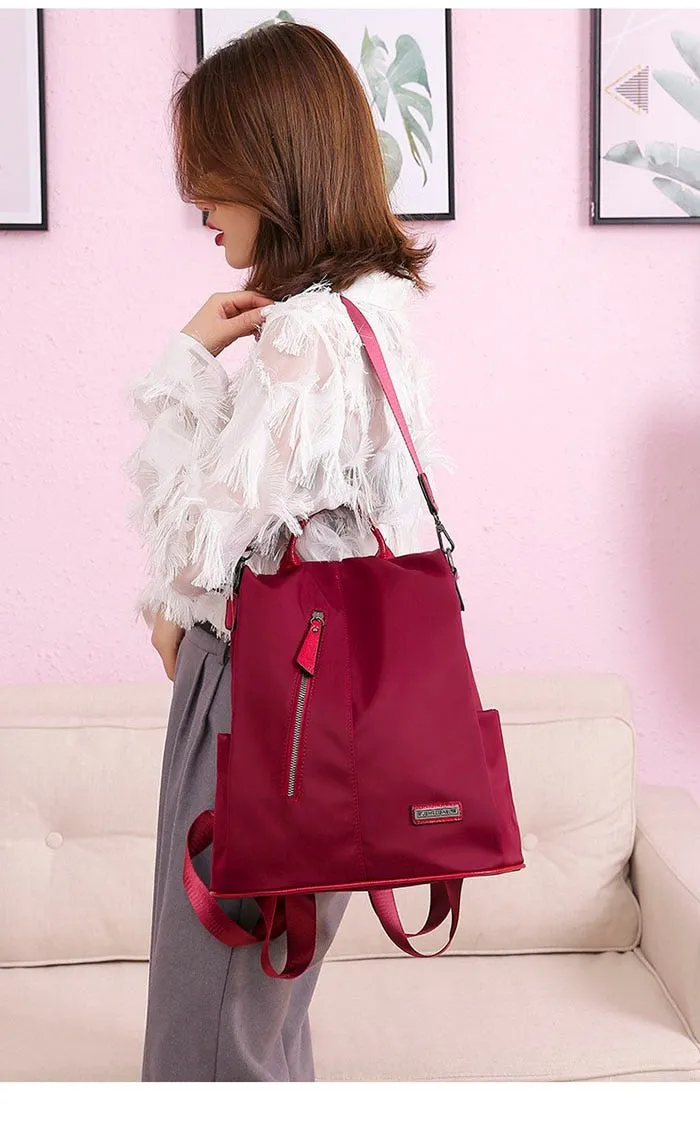 Waterproof Fabric Large Female Shoulder Bag