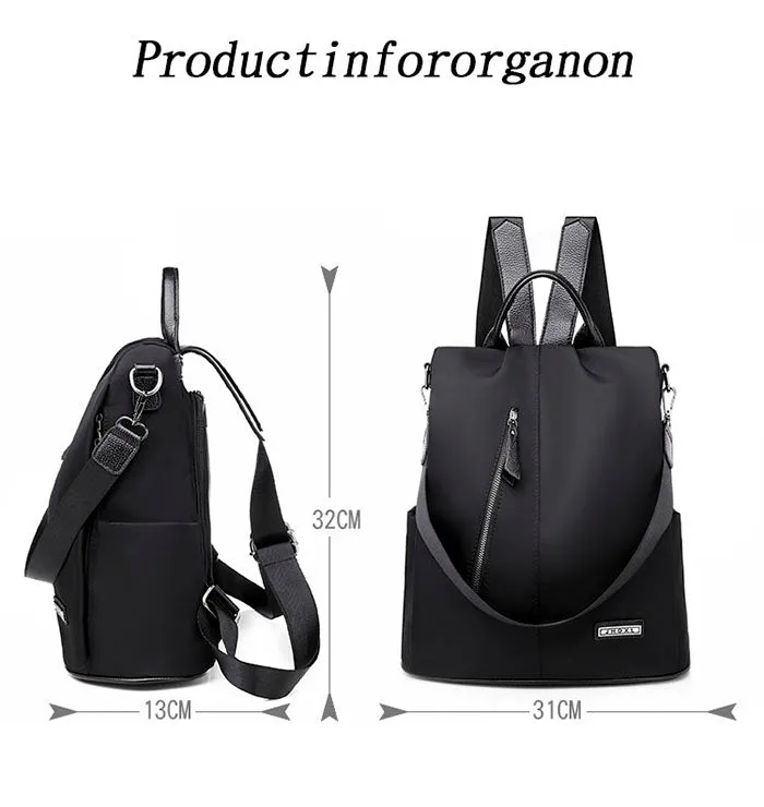 Waterproof Fabric Large Female Shoulder Bag